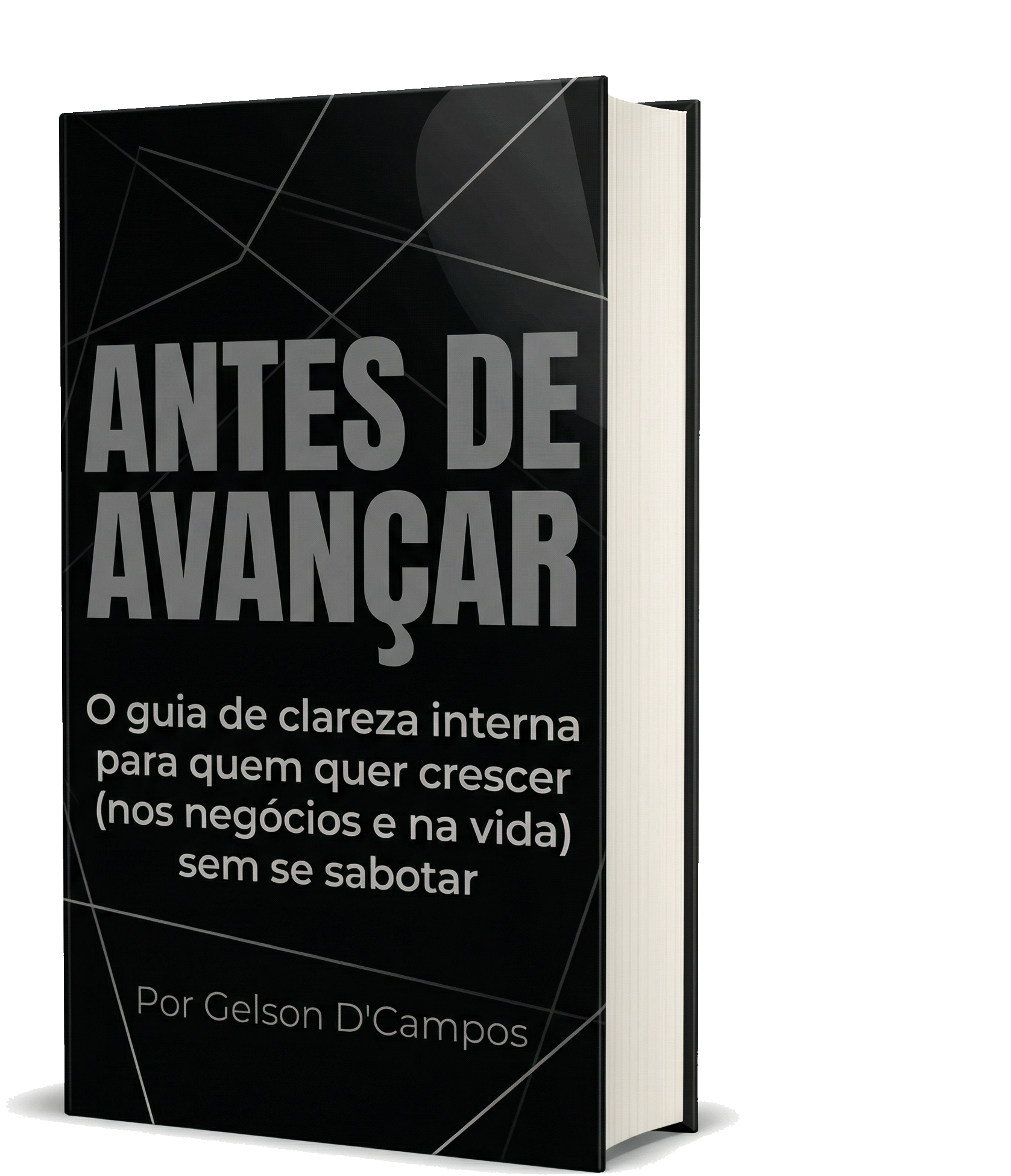 Capa do livro Antes de Avançar